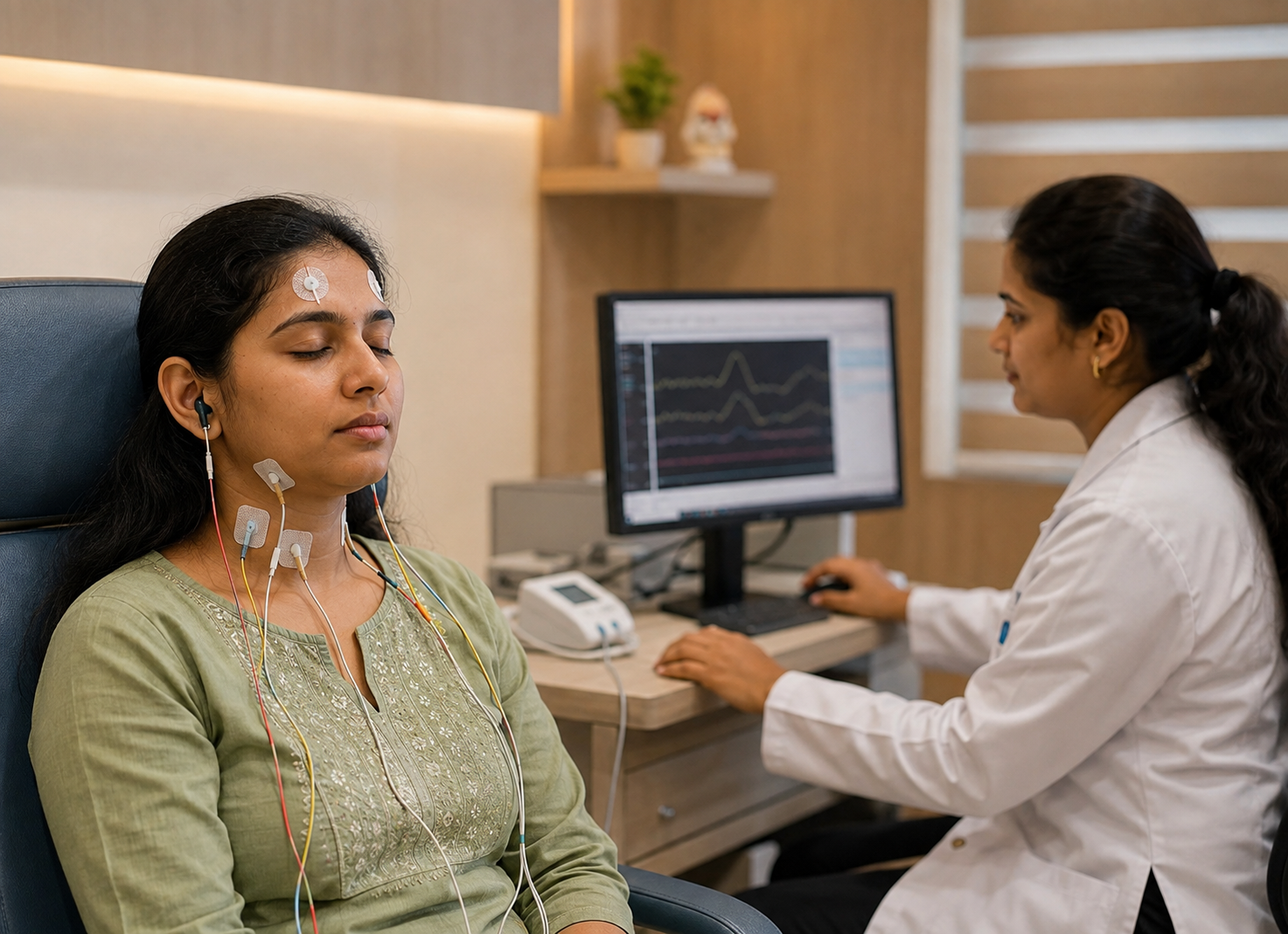 Vestibular Evoked Myogenic Potential VEMP balance assessment