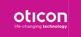 Oticon hearing aid brand logo