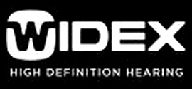 Widex hearing aid brand logo