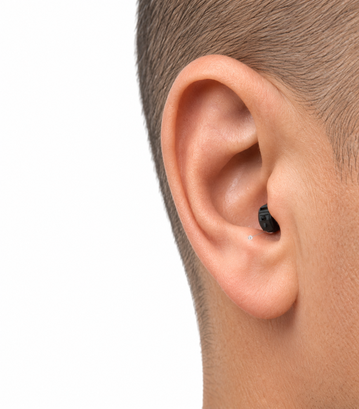 IIC invisible in canal hearing aid