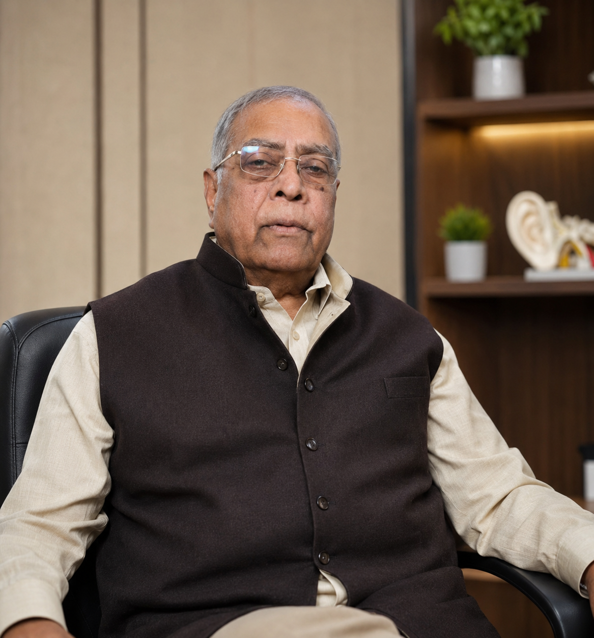 Prof. N.D. Rajan, Chief Consultant at Simha Hearing Aids