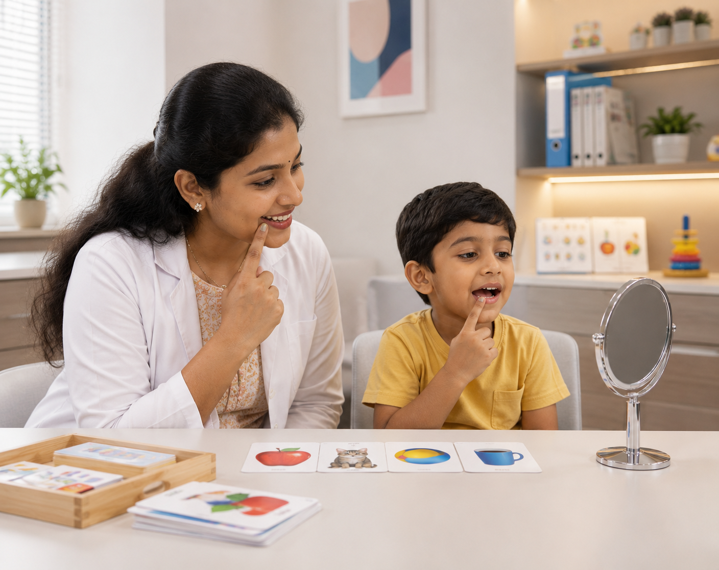 Professional speech and language therapy at Simha